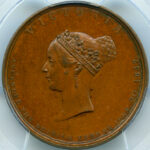 ヴィクトリア女王　銅メダル　PCGS PR66 ヴィクトリア女王銅メダルPCGS PR66