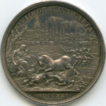 イギリス ジェームズ王子(3世) 1721年 銀メダル | ARK NUMISMATICS