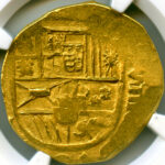 スペイン カルロス2世 (1666-99) 8エスクード 金貨 NGC MS61 | ARK