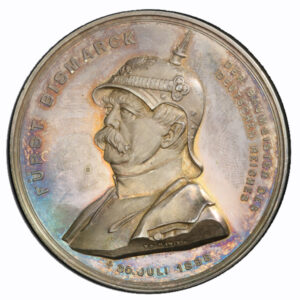 ドイツ 2グルデン銀貨☆1847年／ビュルテンベルク／ヴィルヘルム1世 