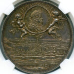 オーストリア 対トルコ戦勝記念 1686年 銀メダル NGC MS63 | ARK