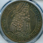 オーストリア 神聖ローマ帝国 レオポルト1世 1701年 ターラー 銀貨