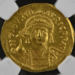 ビザンチン帝国 マウリキウス・ティベリウス 582-602年 ソリダス 金貨